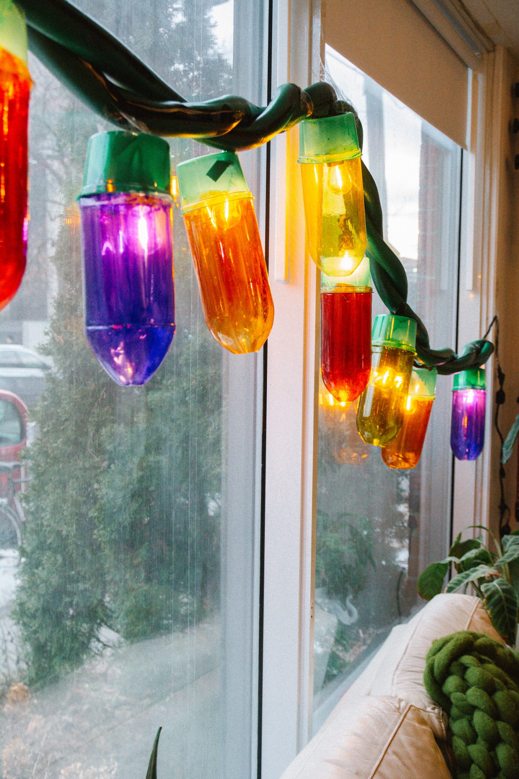 DIY : Guirlande de lumières de Noël géante